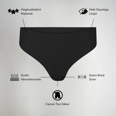 Isella Camel-Toe Free Performance Thong