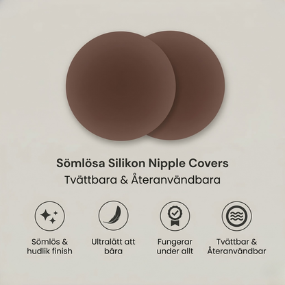 Sömlösa Silikon Nipple Covers