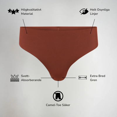 Isella Camel-Toe Free Performance Thong