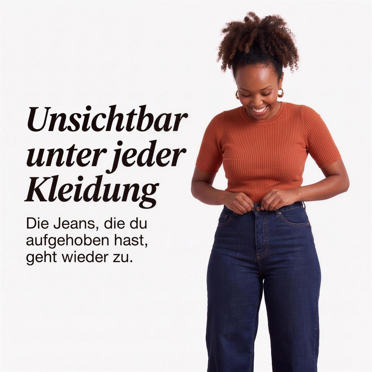 Unsichtbar unter jeder Kleidung